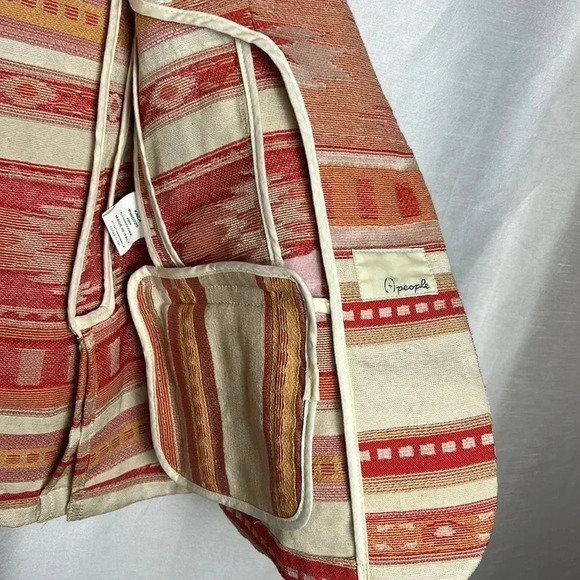 Made in Italy, (+) people.Blazer women medium.Linen,cotton,embroidered,Aztec,EC - Picture 10 of 16